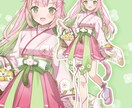 IRIAM・TRPG・動画・ゲーム用立ち絵描きます 表情差分2種おまけあり！かわいいキャラが得意です！ イメージ4
