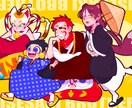 POPでかわいい1枚絵を描きます カラフルなイラストで人目をひきます！ イメージ3