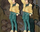 短髪ストリート系男子のキャラを販売します TRPG・ゲームに使いやすい、短髪ストリート男子 イメージ4