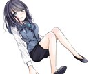 可愛いイラストを描きます アイコンや立ち絵にも対応できます。 イメージ1