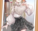 キャラクターイラストお受けします 柔軟にさまざまな塗りなどが対応可能です。 イメージ2