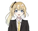あなたが思い描くキャラクターを描きます あなただけの立ち絵及び1枚絵を作成します！ イメージ1