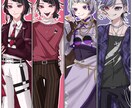 立ち絵描きます TRPGや、IRIAM、グッズ、その他諸々使用可能です イメージ3