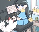 やさしく目を引く立ち絵、一枚絵描きます MV、サムネ、ジャケ絵、宣伝イラストに イメージ1