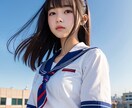 AI美女の画像生成を代行します 広告やSNSで利用可能！1枚から対応します。 イメージ8