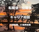 転職後・役職後のキャリア相談に乗ります 57歳転職経験者。人生後半のキャリアを一緒に整理します。 イメージ1