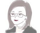 アイコン向けの似顔絵イラストを制作します シンプルでお洒落な線画の似顔絵／自画像を元に制作も可能 イメージ3