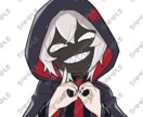 バストアップイラスト描きます アイコンやサムネの素材などにどうぞ！ イメージ5