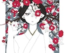 1枚絵制作やキャラクターデザインができます 文字に色を感じる共感覚持ちな為小説の表紙や歌動画にピッタリ イメージ1