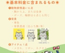 インスタ・ブログに最適！動物表情セット６種描きます 空想上の生き物でもOK！ゆるくてかわいい動物を表情豊かに！！ イメージ3