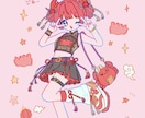 かわいい全身イラスト描きます キャラクターの魅力を引き出す可愛い全身イラストを描きます！ イメージ1
