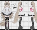 あなただけのオリジナルVTuberを制作します 無料差分9種！あなただけのモデルでデビューしてみませんか？ イメージ5
