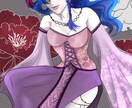 任意のキャラを色気のある絵柄で描きます 二次・一次創作、オリキャラ作成できます。 イメージ1
