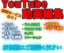 YouTube向けの動画編集をします 分かりやすい、見やすい、誤字脱字0編集を心掛けております イメージ1