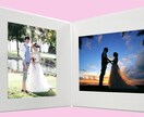 結婚　想い出の写真を綺麗な写真台紙アルバムにします ご自身で撮影した婚礼の写真を綺麗に色調整をして想い出に イメージ1