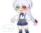 SDキャラを描きます 簡単な三頭身キャラが必要の方、ぜひお試してください イメージ1