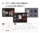 プロの専門デザイナーがバッグデザインサポートします デザイン提案〜そのまま工場に依頼できる仕様書作成まで イメージ2
