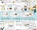 ついつい読んじゃうマンガチラシを制作します 丁寧なやり取りで初発注も安心。一貫制作でスピーティー＆低予算 イメージ4