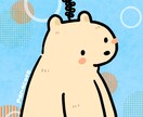 ほんわか➕ポップで可愛い動物のイラスト描きます アイコンやヘッダー、挿絵などに⭐︎ イメージ3