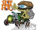 ラットフィンク風などのポップなイラストを作成します ロウブロウアートやアメリカンな物が好きな方に。 イメージ9