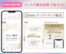 女性起業家さま向け、インスタ投稿デザイン作成します 上品に魅せて、売上につながるインスタ投稿デザイン イメージ2