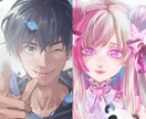 SNS等のオリジナルアイコン制作します 小さな画像でも目を引くものを！ イメージ1