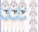 ふわふわ＆高可動Live2Dモデリング制作致します ふわふわ揺れで可愛い！高可動域モデル◎ イメージ5