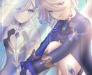 アイコン・立ち絵・一枚絵お受けします アイコン・立ち絵作成・歌ってみた用イラストなど イメージ3