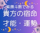 あなたの本質・才能・運命を紫微斗数で解き明かします 自分自身を知るために、まずは試してみませんか？ イメージ1