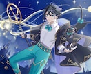 商用OK！中性的、ファンタジーイラストを制作します 先着残り8名様割引！アイコン、立ち絵、一枚絵など！ イメージ4