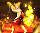 オリジナルキャラクター作ります ゲームのキャラクター立ち絵やグラフィック描きます イメージ1