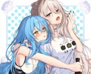 動画内などで使用するイラストを制作します Vtuberなどのイラスト、サムネイル用イラストなど イメージ2
