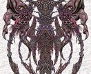 モンスターのイラストを描きます 色々なタッチで、リアル系、コミカル系、おぞまし系、触手系！ イメージ1