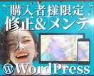 ご購入者様限定！更新＆修正&メンテなど対応します 私が作成したHPやLPのメンテナンスなどお任せください！ イメージ1