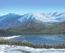 あなたの大切な思い出の景色、風景画にします 誕生日・記念日・還暦のお祝いに特別な1枚を贈りませんか？ イメージ2