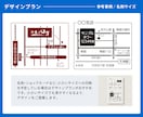 店舗・駐車場の案内に｜地図・案内図を作成します スタンダードなデザインでお店・イベント・教室をわかりやすく イメージ6