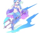 イラスト制作＆高クオリティでキャラデザします アニメ絵で幅広く一般受けする絵柄！女、男、人外、マスコット イメージ5