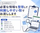 何か行動に移す前に！事前調査を代行します 時間を無駄にしないために。行動する前の判断材料を集めます。 イメージ6