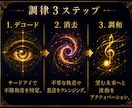 三眼深層透視｜全てを視透かし、宿星霊譜を調律します 繰り返す苦しい愛・仕事の停滞。魂の不協和音を整え望む未来へ イメージ4