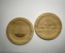 ロゴ/QR/複数個見積可レーザー刻印します 店舗備品・看板・ノベルティ対応 小ロット見積OK イメージ3