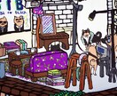 書籍、雑誌、ポスター等のイラストを制作します 犬、猫、動物、オリジナティ溢れるイラストの制作をします イメージ3