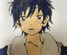 水彩で人物画・アイコン・インテリアなんでも描きます カジュアルでポップなマンガイラストです。 イメージ5