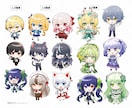 ミニキャラ&デフォルメイラスト制作致します アイコン・グッズ・スタンプなどに イメージ3