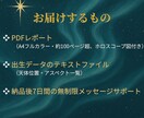 人生の設計図ホロスコープ診断レポートをご提供します 先着10名限定 50％OFF！（定価 2万円→1万円） イメージ9