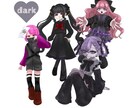 個性溢れるミニキャライラスト描きます 商用利用◎｜ご予算相談◎｜選べる絵柄2種 イメージ8