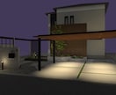 外構図面をCADで作成いたします RIKCAD歴10年！外構パース作成します！ イメージ5