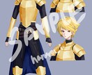 オリジナルイラスト制作します キャラメイクから一緒に！一枚絵や立ち絵等基本なんでも可能 イメージ2