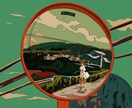 商用可！ノスタルジックなイラストを制作します 筆致を感じさせるジャケットイラストで、世界観を表現します イメージ5