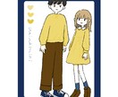 コーディネートイラストを描きます キャラに似合いそうな服や、あなたの服装をイラスト化します! イメージ9