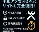 不正アクセス・ハッキング被害調査復旧します 最短当日対応・再発保証付き！プロがあなたのサイトを完全復旧！ イメージ1